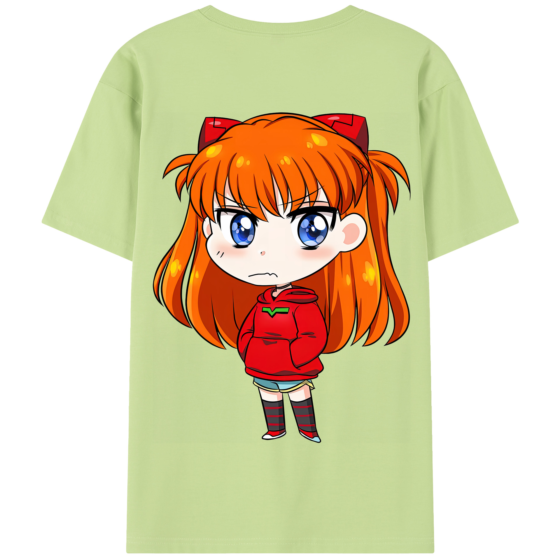 （画像用） EVA 新世紀エヴァンゲリオン 綿100％半袖Tシャツ（背面プリント）